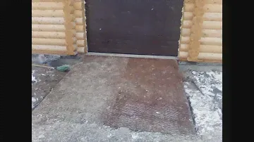 Как сделать пандус в гараж своими руками