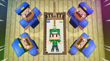 Я ПРИТВОРИЛСЯ РЕБЁНКОМ ЧТОБЫ СПРЯТАТЬСЯ ОТ ПОЛИЦИИ В МАЙНКРАФТ | Риколит Minecraft