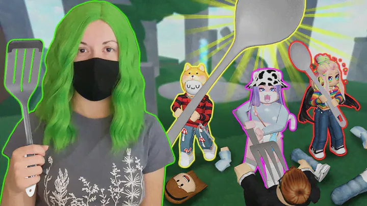 ВЕРНУЛИСЬ, ЧТОБЫ ПОБЕДИТЬ ВСЕХ С ОГРОМНЫМИ ЛОЖКАМИ! (и с лопаточкой) Roblox Spoon
