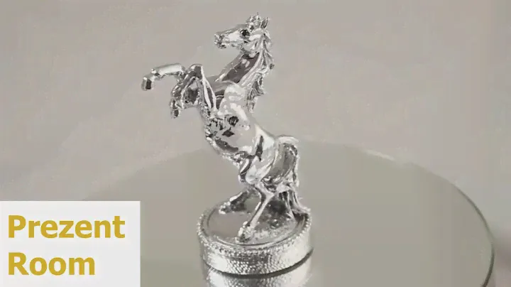 Хрустальные стопки 6 штук и статуэтка из мраморной крошки в подарочной коробке  552087