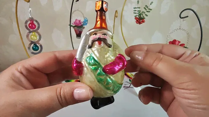 Продаю советские ёлочные игрушки.#СССР#антиквариат#винтаж#жизньбарахольщика#обзор#diy#ГДР#чиполлино