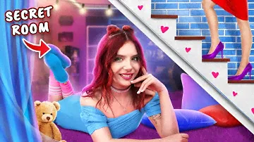 Я Построила Секретную Комнату, Чтобы Прятаться от Моей Семьи! Меня Разлучили с Мамой