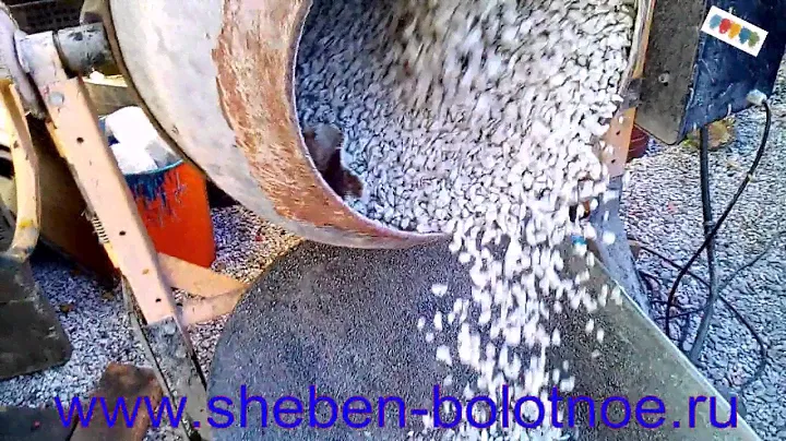 Красим щебень в белый цвет. Декоративный цветной щебень. цветная крошка.