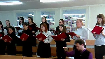 Корочка хлеба   муз  Ю Чичков сл  П Синявский исп  хор заочного отд  МаГК рук В Кожевникова