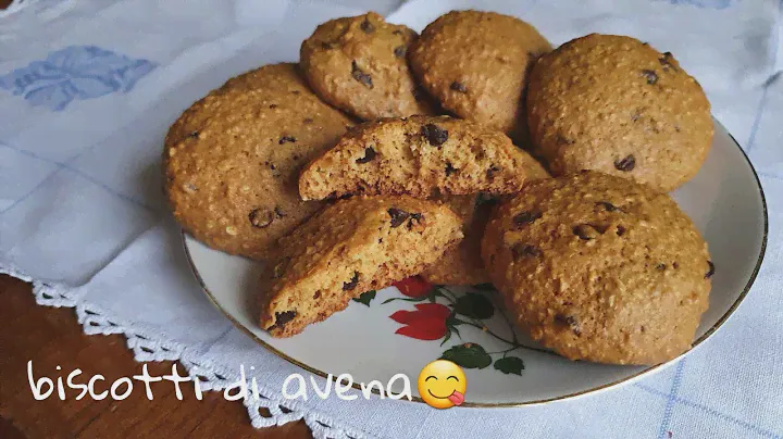 Самое вкусное овсяное печенье с шоколадной крошкой😋