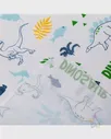 Пелёнка "Крошка Я" Dino 73*120 голубого цвета