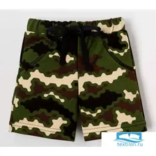 Шорты Крошка Я Millitary, зелёный, р.24