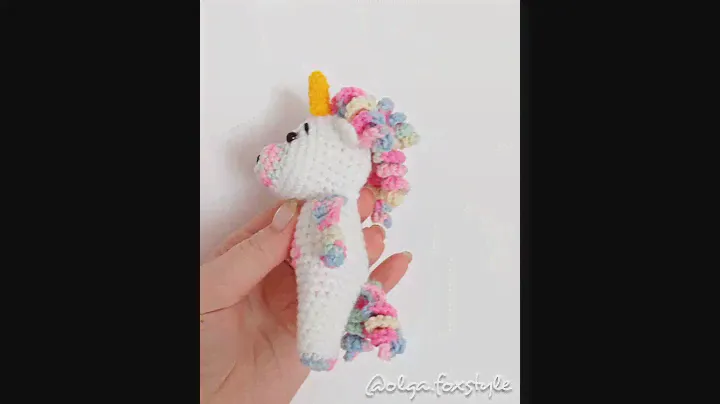 Крошка Единорожка 🦄 крючком , обзор моей авторской игрушки. МК в продаже!