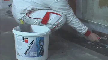 Декоративная штукатурка Baumit MosaikTop, способ нанесения гранитной крошки